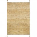 Tapis Laine LHENA JAUNE BRUN M 120 x 170 cm