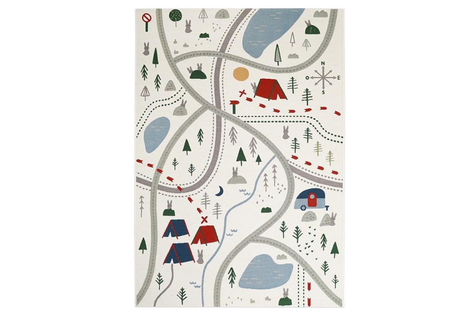 Tapis LITTLE CAMPER 123 X 180 cm