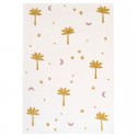 Tapis LITTLE PALM MIEL 120 x 170 cm