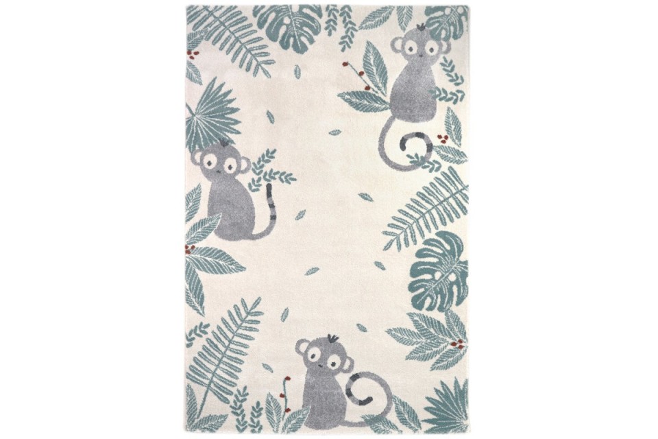 Tapis MONKEY PARADISE GREY M 120 X 170 cm