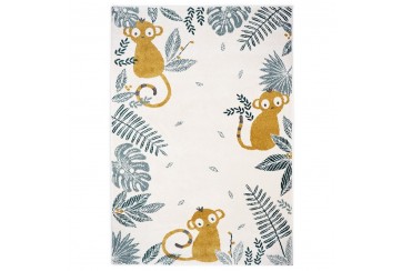 Tapis MONKEY PARADISE MIEL M 120 x 170 cm