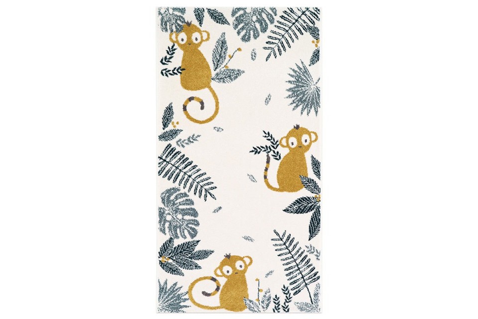 Tapis MONKEY PARADISE MIEL S 80 x 150 cm