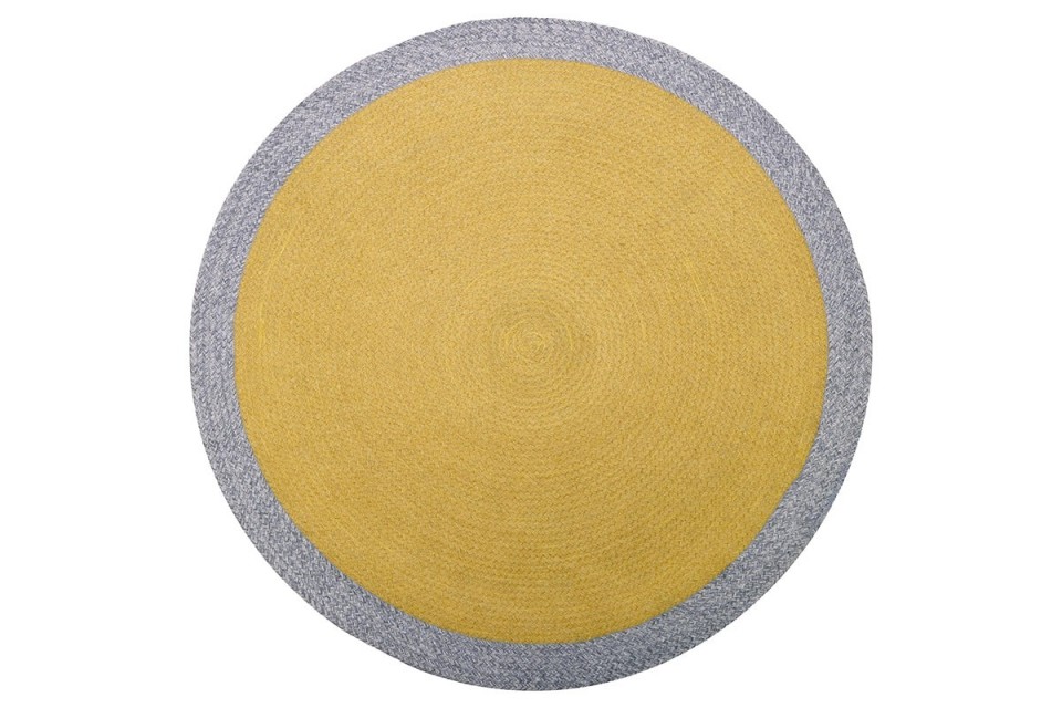 Tapis rond NOLAN CURCUMA D 120 cm