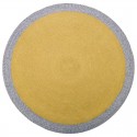 Tapis rond NOLAN CURCUMA D 120 cm