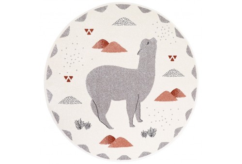 Tapis rond ANDINA by Mon Petit Art D135 cm