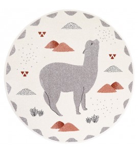 Tapis rond ANDINA by Mon Petit Art D135 cm