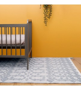 Tapis Coton BLONDER GREY 110 X 170 cm