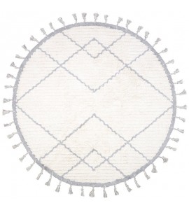 Tapis rond Coton COME D120  cm