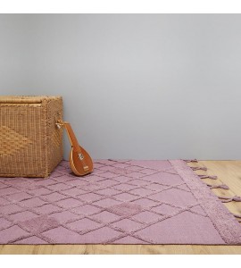 Tapis Coton EEMEE MAUVE 110 X 170 cm