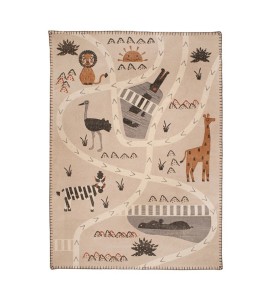 Tapis Coton LITTLE SAVANNAH 100 x 140 cm