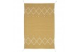 Tapis Coton MALLORCA MOUTARDE 100 x 150 cm