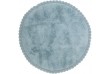 Tapis Coton PERLA BLUE Diam 110 cm