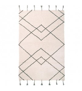 Tapis Coton VIKTOR CHOCOLAT M 135 x 190 cm