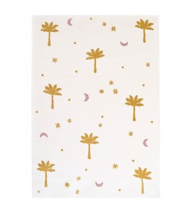 Tapis LITTLE PALM MIEL 120 x 170 cm
