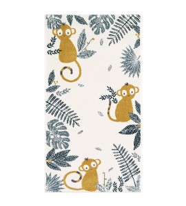 Tapis MONKEY PARADISE MIEL S 80 x 150 cm