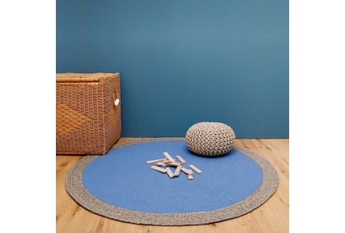 Tapis NOLAN BLUE D 120 cm