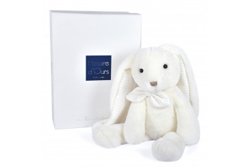 Preppy Chic - Lapin Blanc 40 Cm