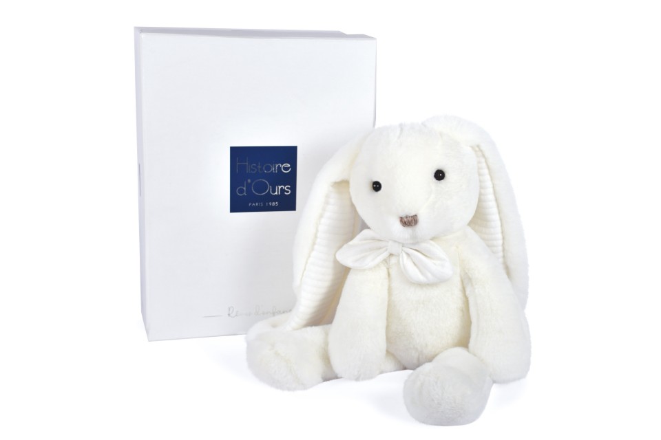 Preppy Chic - Lapin Blanc 40 Cm