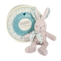 Doudou Botanic Bio - Pantin Lapin Gris