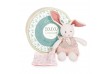 Doudou Botanic Bio - Lapin Mm Avec Doudou Rose