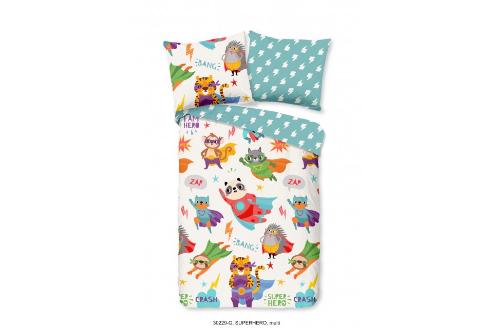 Parure de lit 100x135 cm kids Good Morning no.30229 multi