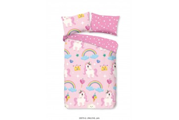 Parure de lit 100x135 cm kids Good Morning no.30575 pink