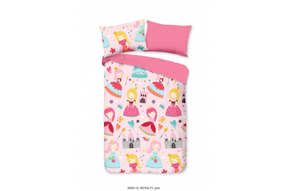 Parure de lit 100x135 cm kids Good Morning no.30581 pink