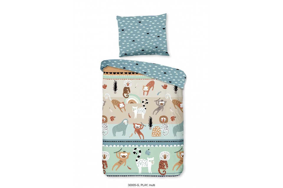 Parure de lit 120x150 kids Good Morning no.30005 multi