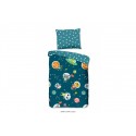 Parure de lit 120x150 kids Good Morning no.30040 petrol