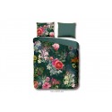 Parure de lit 140x200 / 220 cm Descanso Bio no.9344 green