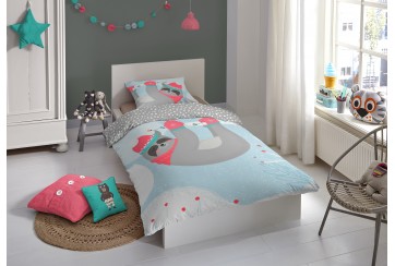 Parure de lit 140x200 / 220 cm flanel kids Good Morning 2692