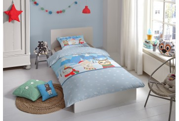 Parure de lit 140x200 / 220 cm flanel kids Good Morning 2693