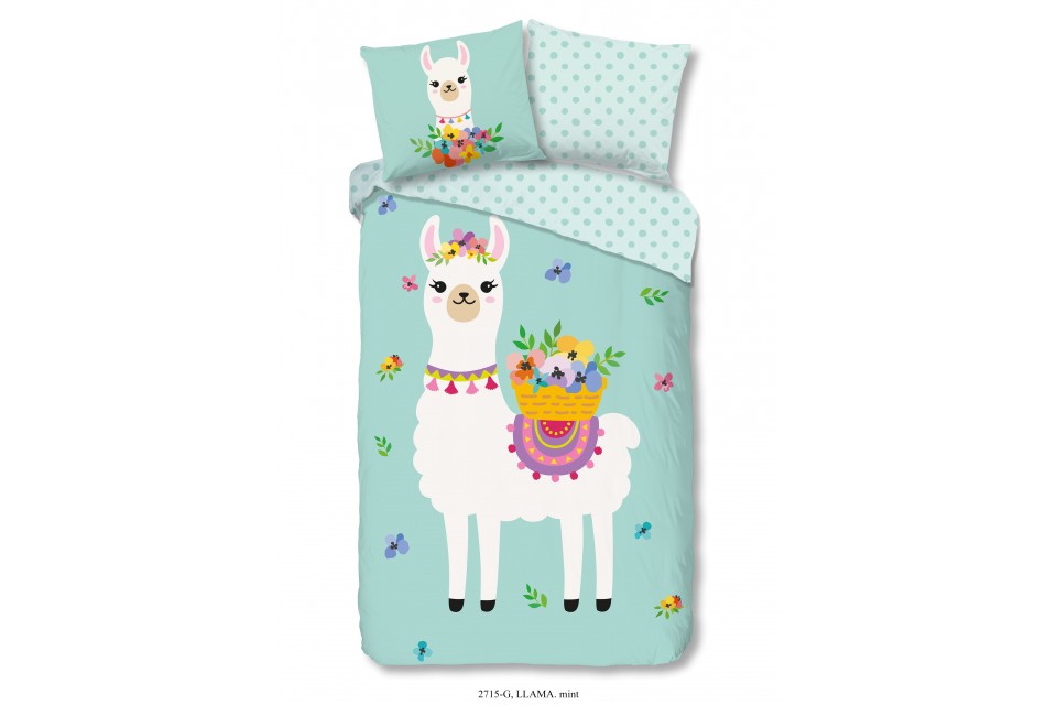 Parure de lit 140x200 / 220 cm kids Good Morning no.7132 mint