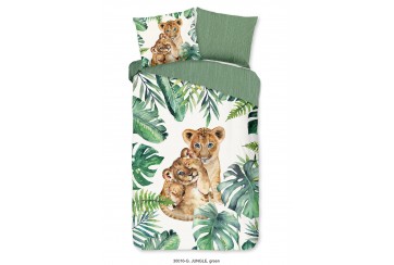 Parure de lit 135x200 cm kids Good Morning no.30016 green