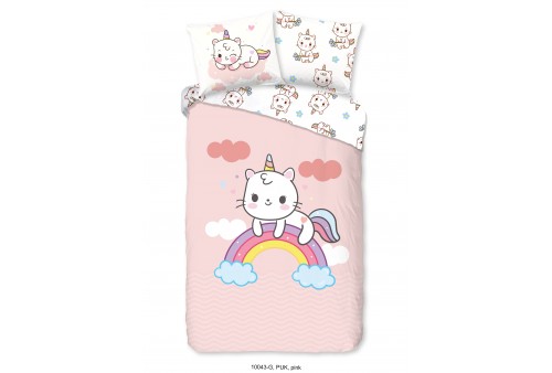 Parure de lit 140x200 / 220 cm kids Good Morning no.10043 pink