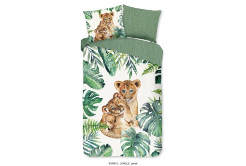 Parure de lit 135x200 cm kids Good Morning no.30016 green