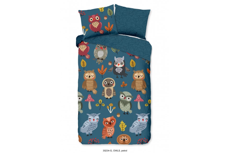 Parure de lit 140x200 / 220 cm kids Good Morning no.30234 petrol