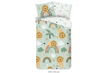 Parure de lit 140x200 / 220 cm kids Good Morning no.30368 green