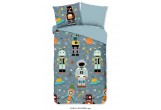 Parure de lit 140x200 / 220 cm kids Good Morning no.30388 grey