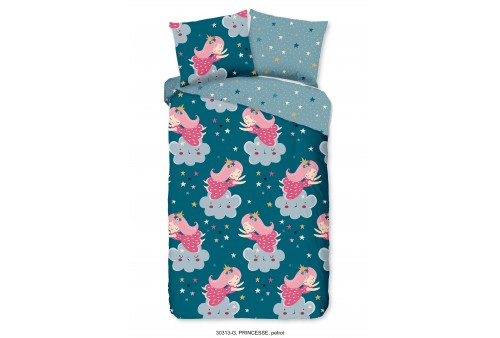 Parure de lit 140x200 / 220 cm  fille Good Morning no.30313 princesse