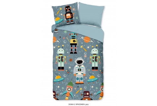 Parure de lit 140x200 / 220 cm kids Good Morning no.30388 grey