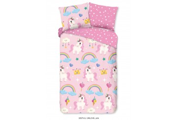 Parure de lit 140x200 / 220 cm kids Good Morning no.30575 pink