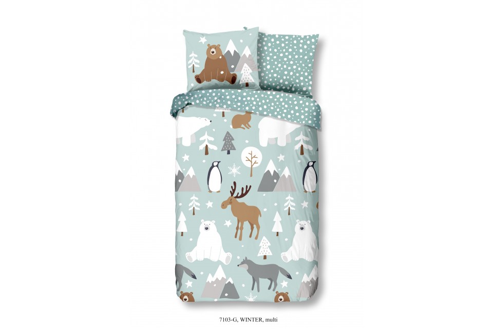 Parure de lit 140x200 / 220 cm kids Good Morning no.7103 multi