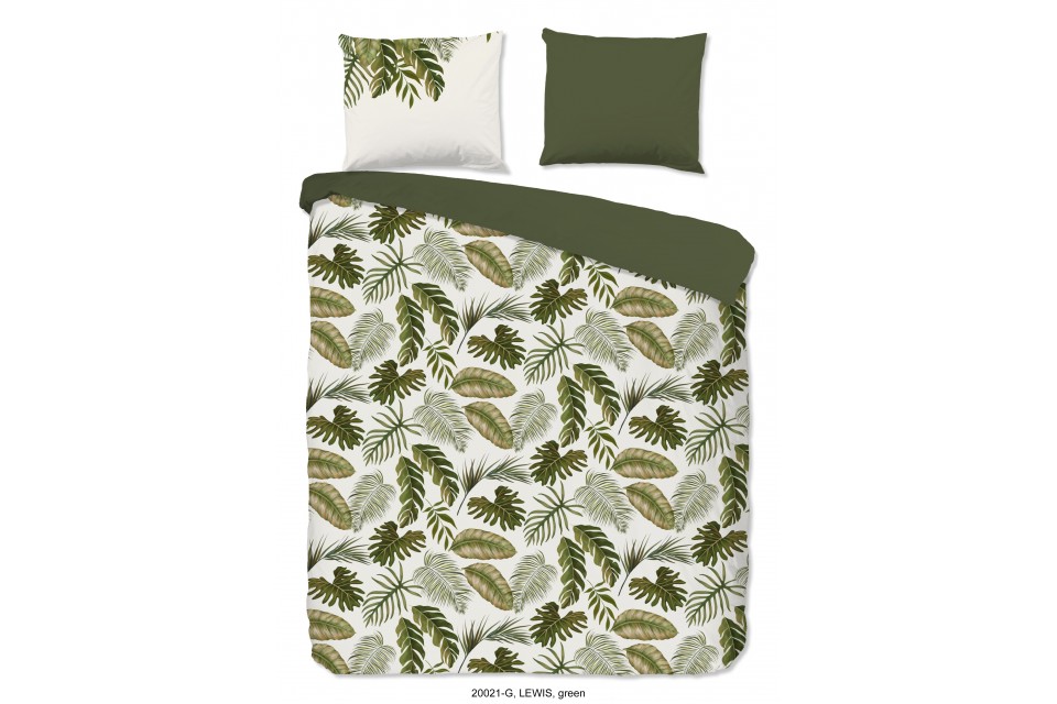 Parure de lit 140x200 / 220 cm Good Morning no.20021 green