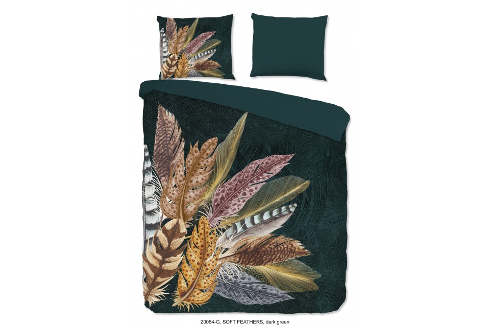 Parure de lit 140x200 / 220 cm Good Morning no.20064 dark green