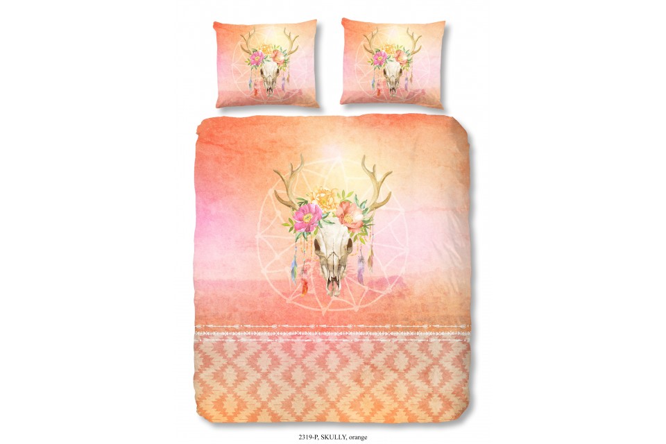 Parure de lit 140x200 / 220 cm Good Morning no.2319 orange