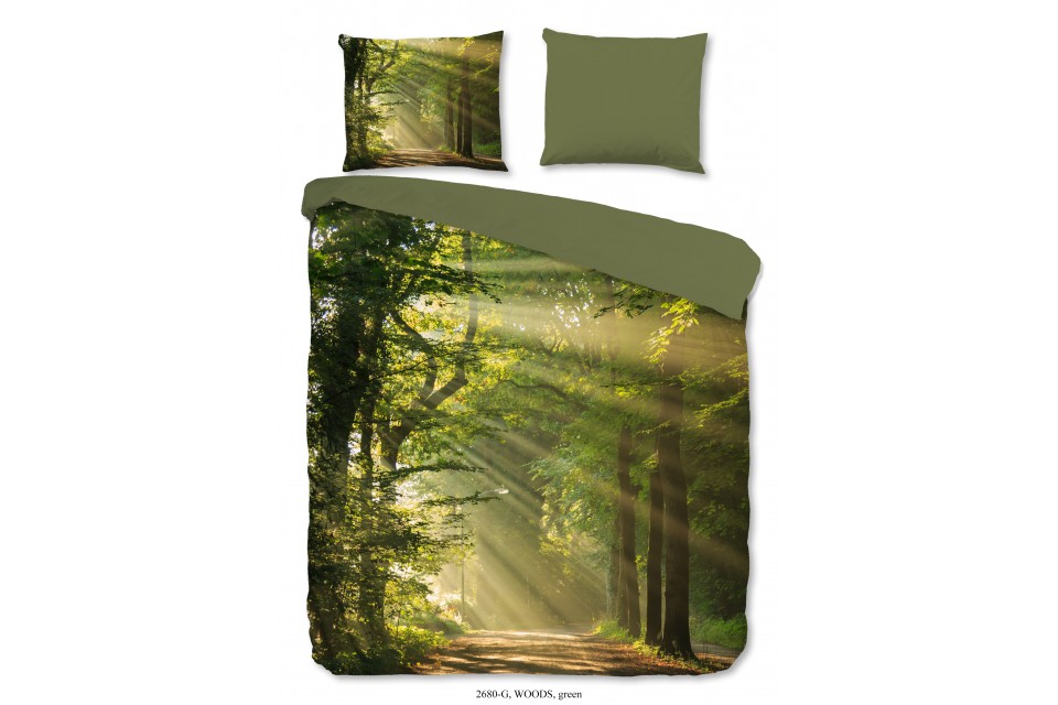 Parure de lit 140x200 / 220 cm Good Morning no.2680 green