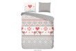 Parure de lit 140x200 / 220 cm flanel Good Morning nr.30148 grey