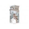 Parure de lit 140x200 / 220 cm flanel Good Morning no.30519
