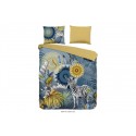 Parure de lit 140x200 / 220 cm HIP Coton-satin no.30087 blue